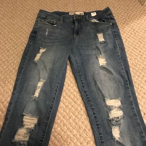 “GARAGE” High Waist Jean